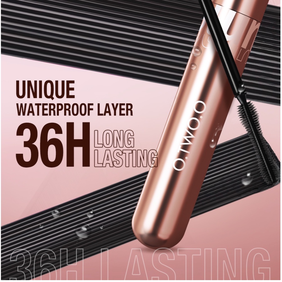 OTWOO MASCARA 36H / GOLD / FIBER / 5D MASCARA