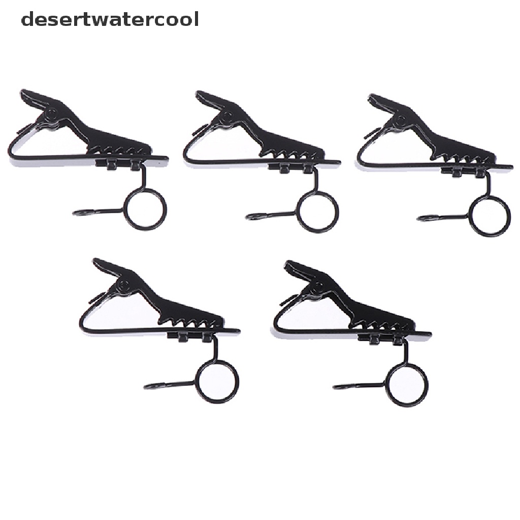 Deid 5pcs microphone Besi Klip Dasi Klip mic Kerah lapel Klip Mikrofon Aksesoris Martijn