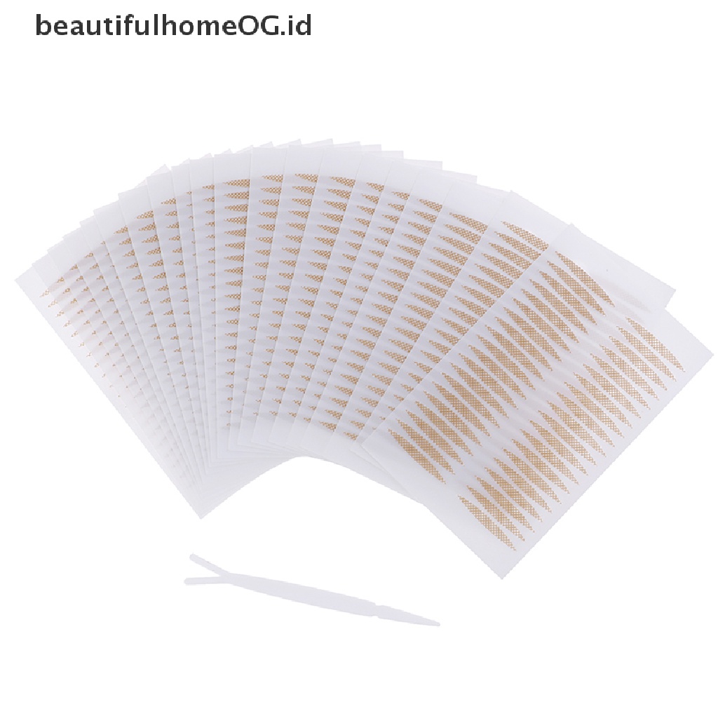 // Lebaran// 800pcs Pita Kelopak Mata Makeup Bening Renda Mesh Eyelid Stripe Eyelid Shadow Sticker **