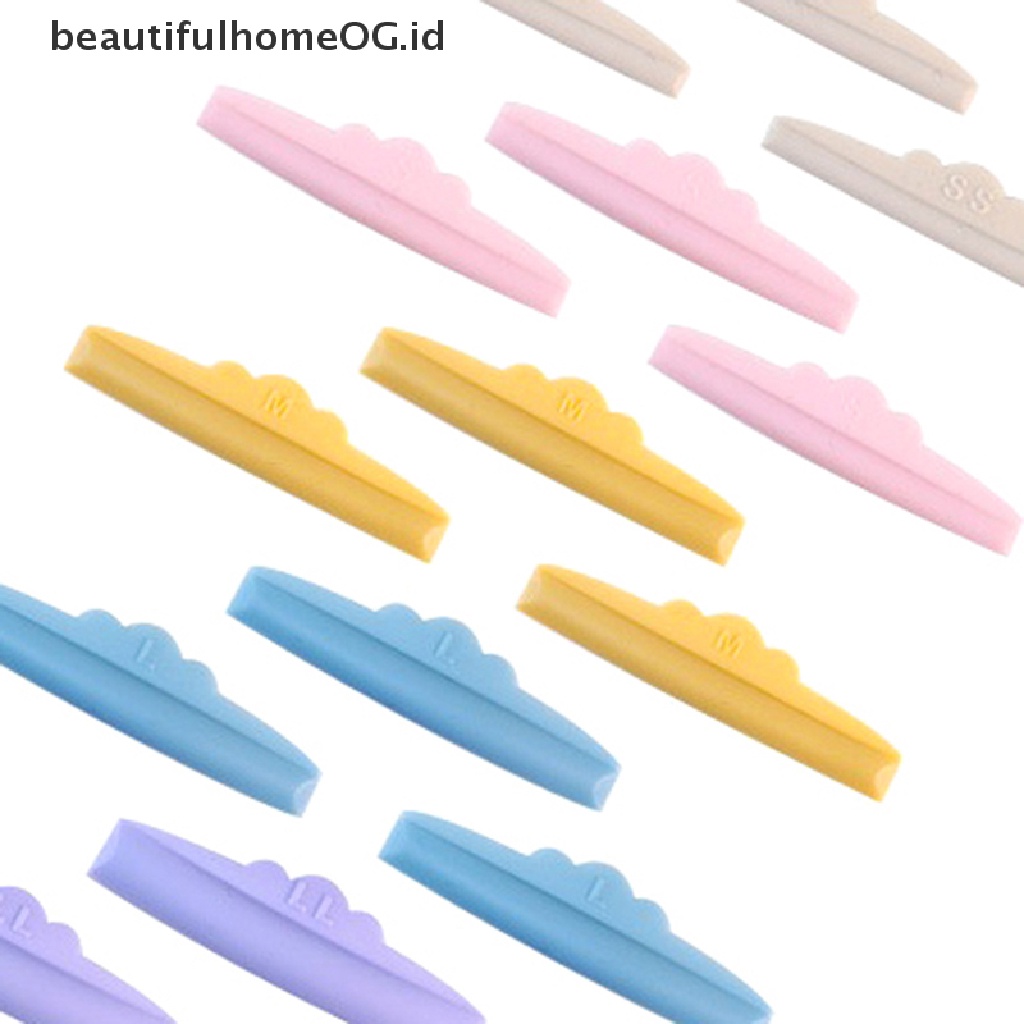 // Lebaran// 3 /5Pasang Lash Lift Lifg Curlers Curl Silicone Shields Pads Multicolor Reusable **