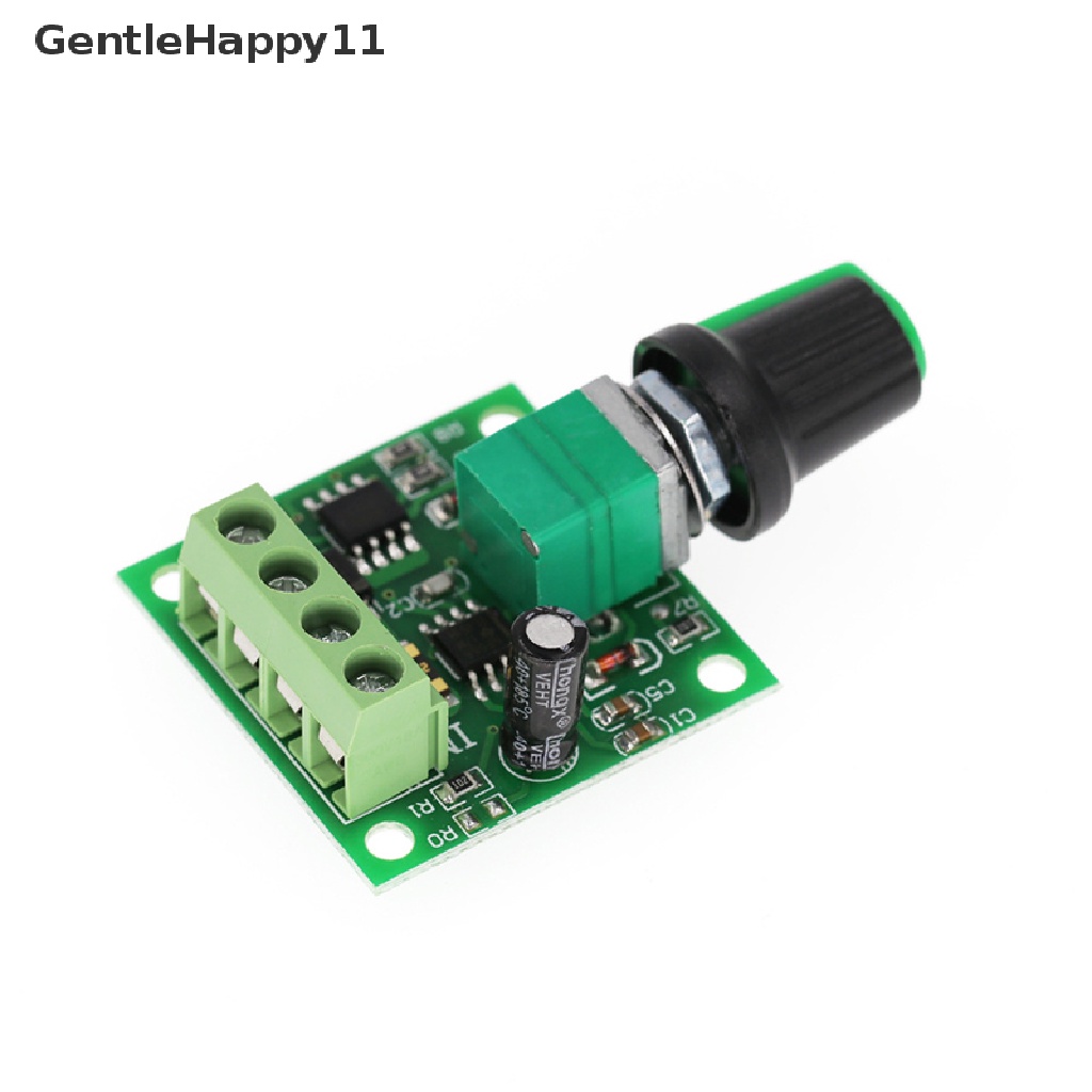 Gentlehappy 1.8V 3V 5V 6V 12V 2A PWM DC Motor Speed Controller Governor Switch 1803BK id