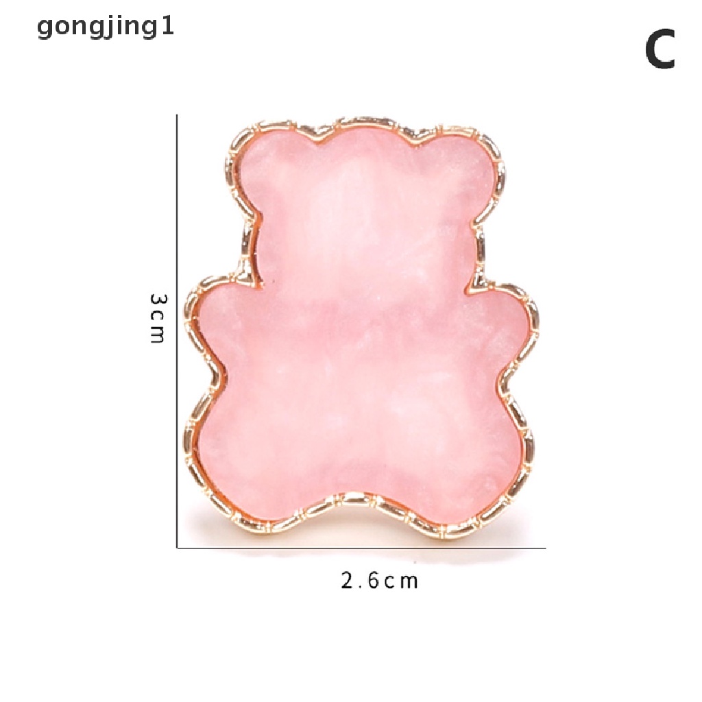 Ggg Resin Batu Nail Art Palet Cincin Jari Kuku Palsu Tips Color Mixing Display ID