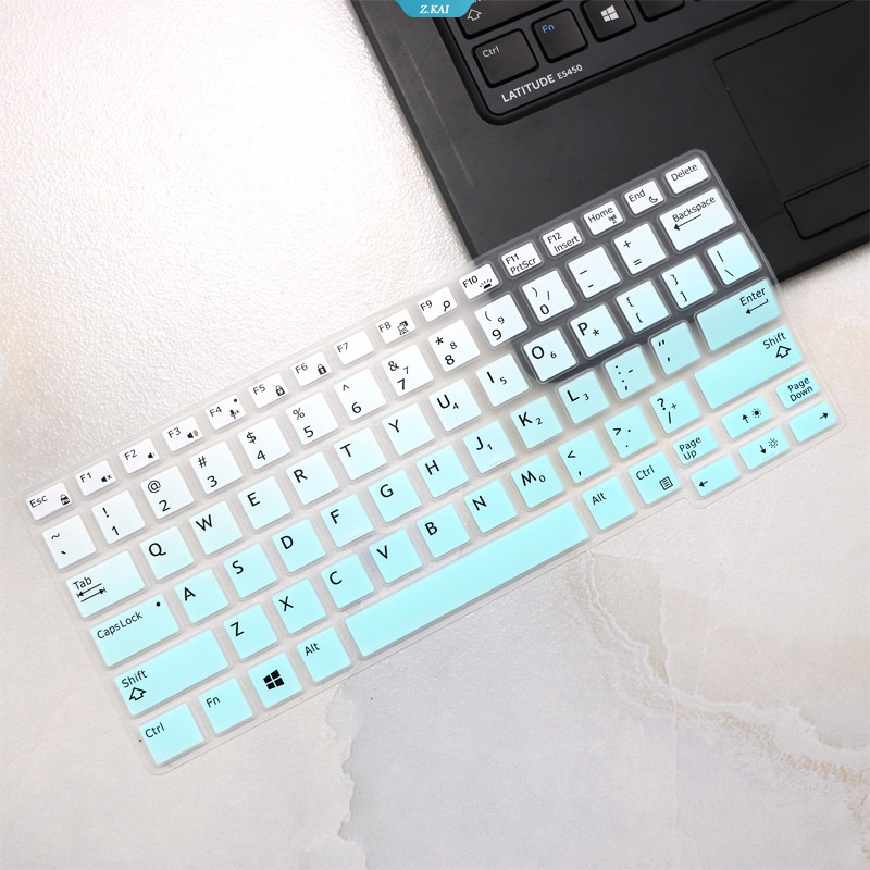 Pelindung Keyboard Silikon Tahan Air Untuk Dell 12.5 Inch Lintang E7250 E5250 E7270 Laptop Cakupan Penuh Kualitas Tinggi Aksesoris Pelindung Keyboard Yang Dapat Dilepas Dan Dicuci [ZK]