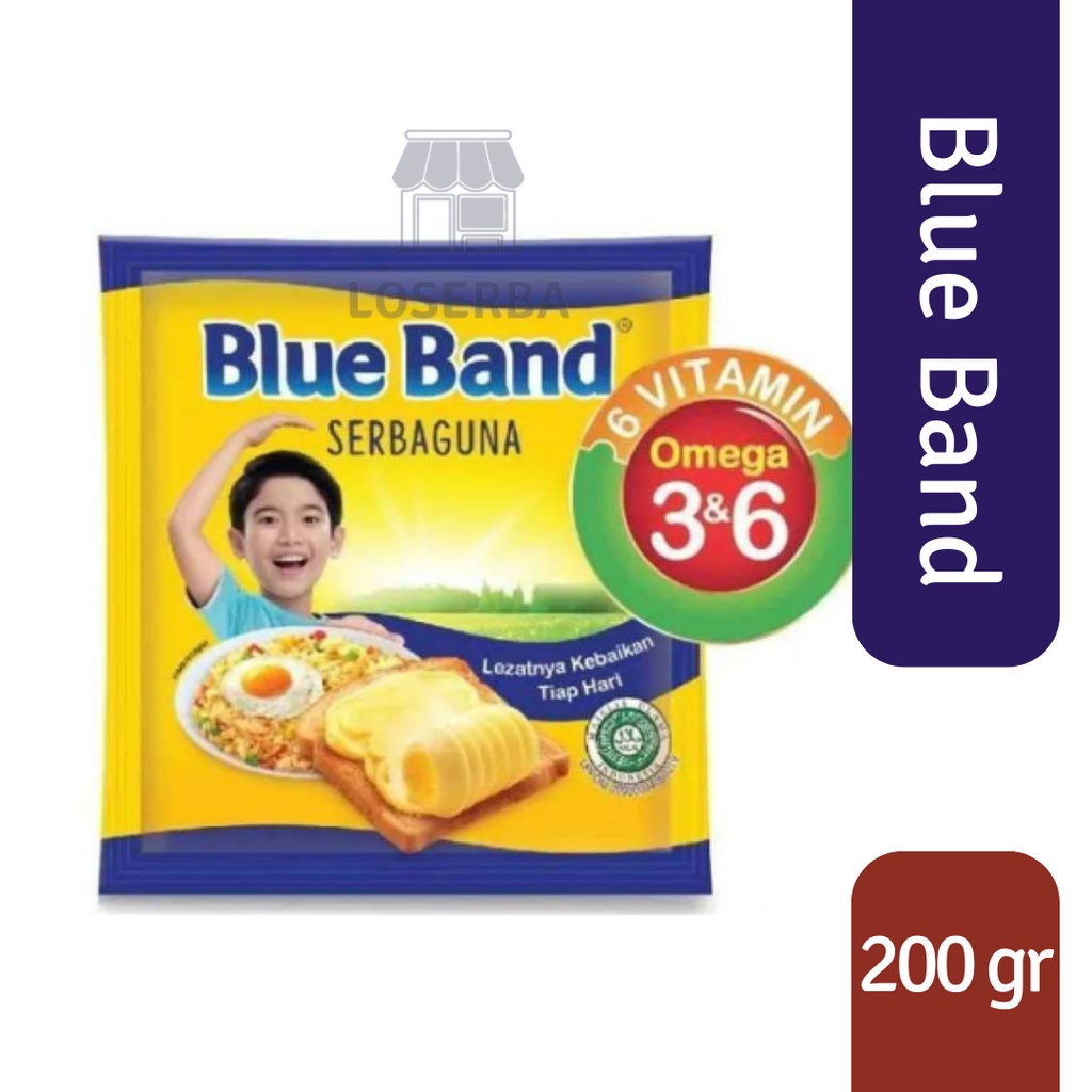 

BLUE BAND SERBAGUNA 200 GRAM MARGARIN SERBAGUNA UNTUK BERBAGAI MASAKAN