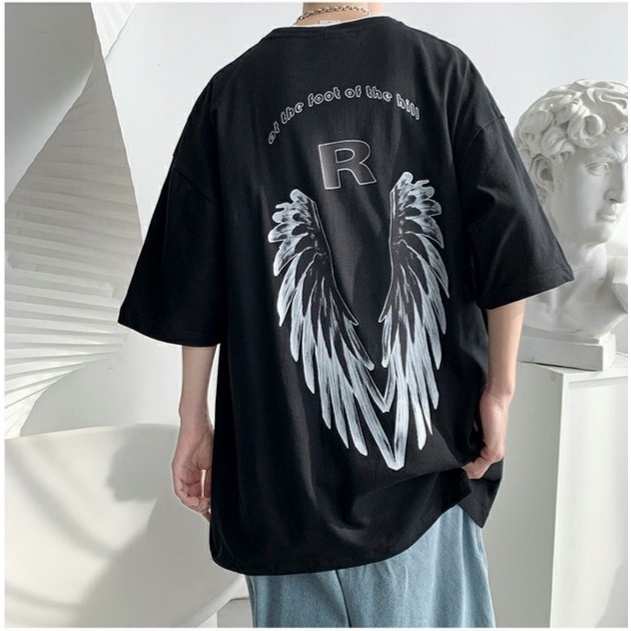 2023 NEW RETRO N STYLE BIG WINGS DESIGN TRENDY BRAND T-SHIRT