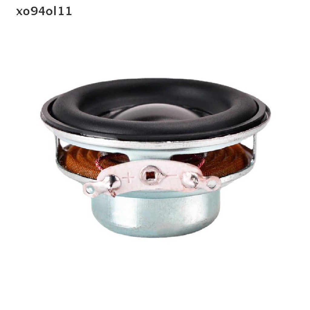 Xo 40mm Speaker Mini Audio Portable 16core 4ohm 5W Speaker Jangkauan Lengkap Karet Samping Neodymium Besi Boron Speaker Magnet OL