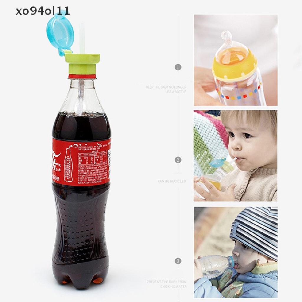 Xo 1pcs Botol Minum Anak Portabel Anti Tumpah Jus Soda Water Bottle Twist Cover OL