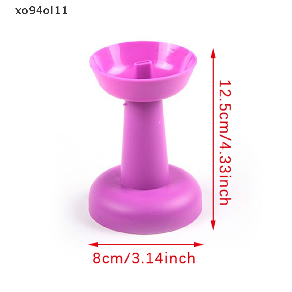 Xo Tempat Es Krim Portable Ujung Ganda Untuk Anak-Anak Drip Guard Cone Popsicle OL