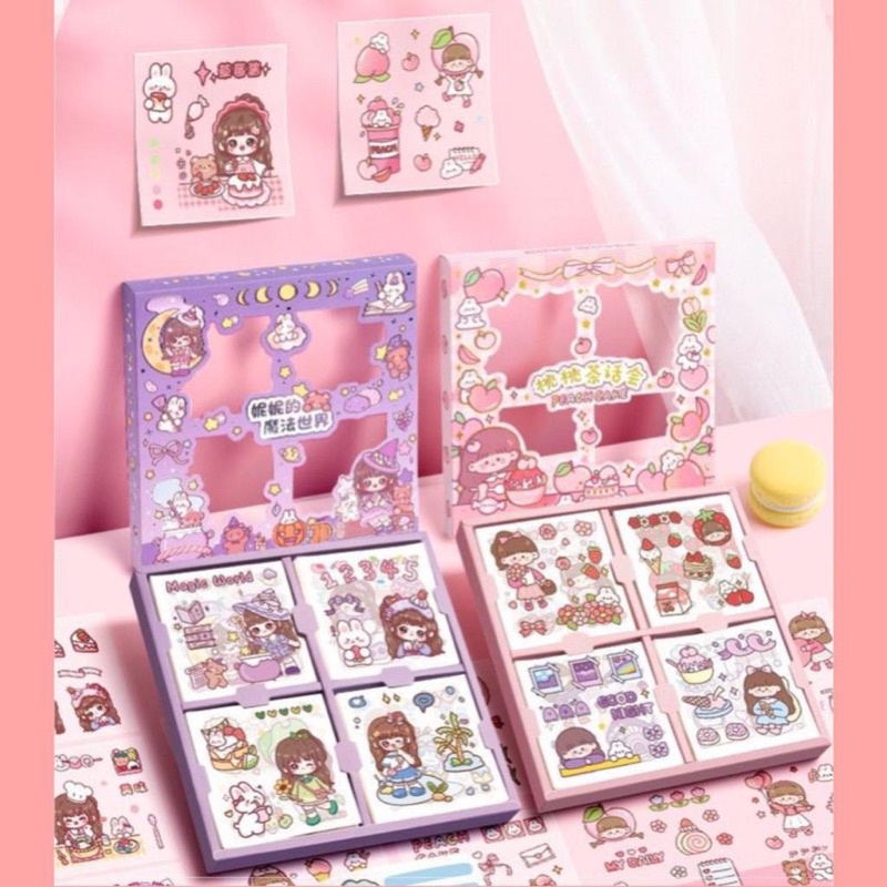 Stiker Nini Edition Korea premium stiker aesthetic lucu PVC Waterproof