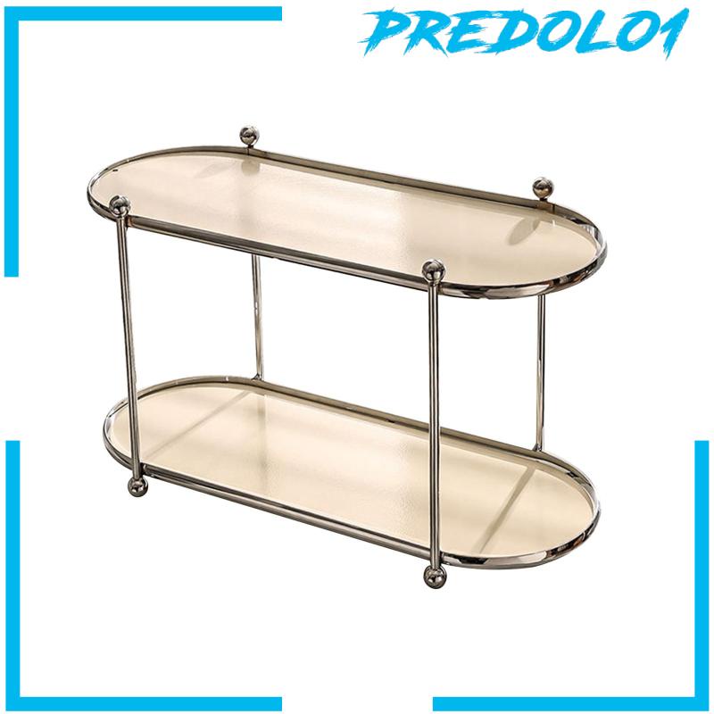 [Predolo1] Bathroom Counter Organizer Shelf Rak Penyimpanan Kosmetik Untuk Kamar Tidur Kamar Mandi