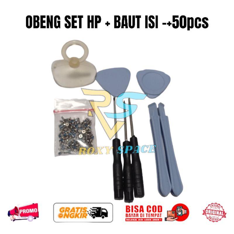 OBENG SET REPARASI + BAUT HANDPHONE (+) | OBENG PLUS + HP BAUT MINI HP .