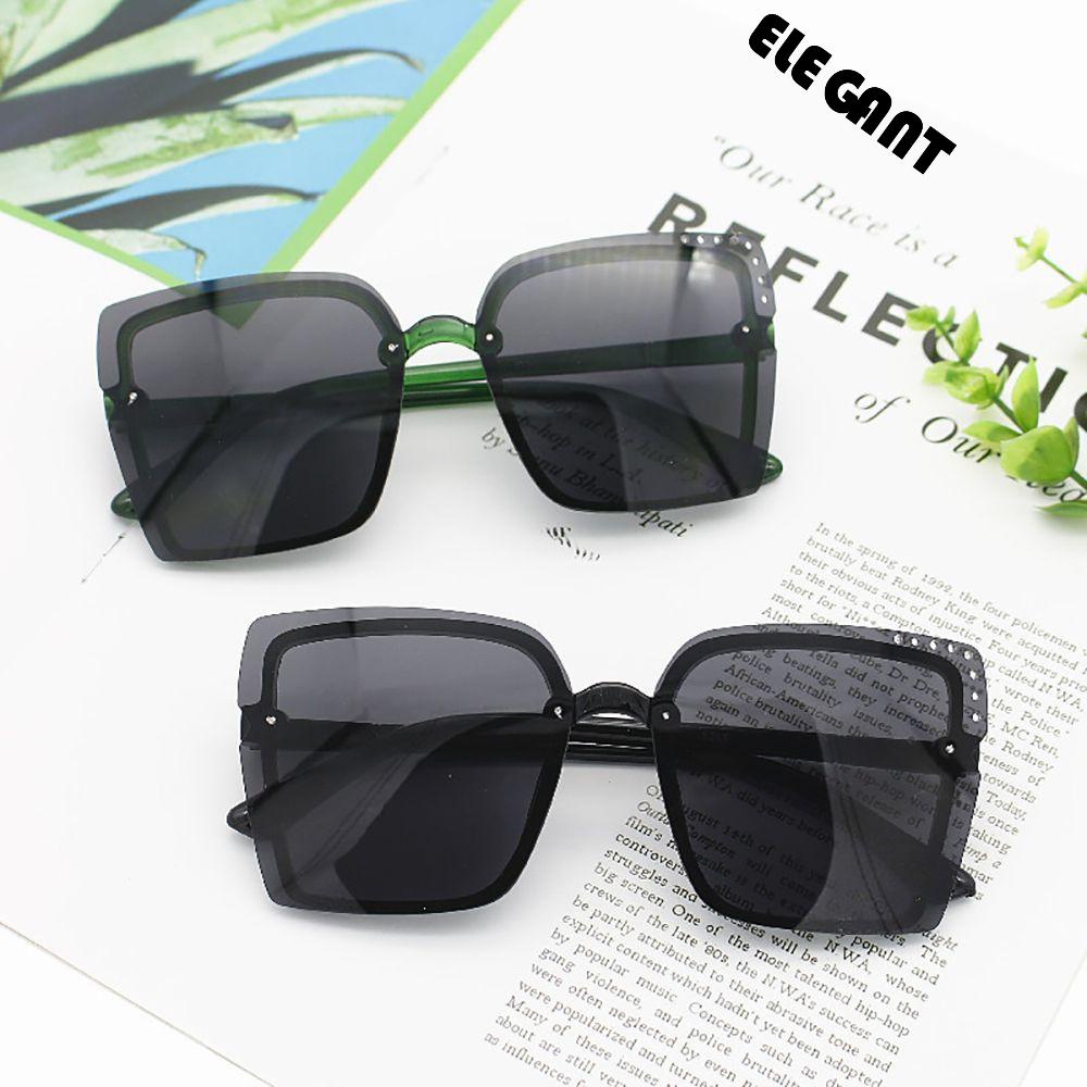 [Elegan] Square Sunglasses Classic Glasses Kacamata Perlindungan Anti Radiasi Pria Kacamata Anti Radiasi Untuk Wanita Sale Frameless Anti Radiasi Kaca Kacamata Wanita Kacamata