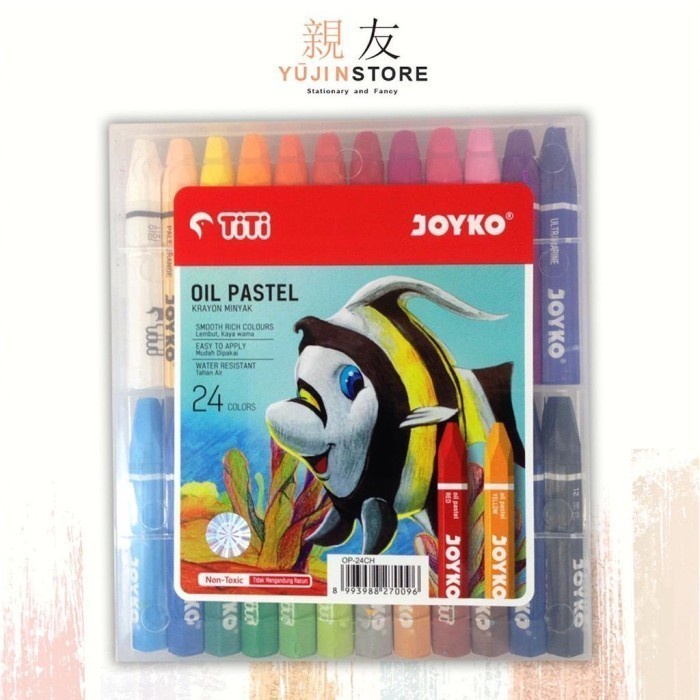 

Crayon Oil Pastel Joyko OP-24CH (hexagonal)