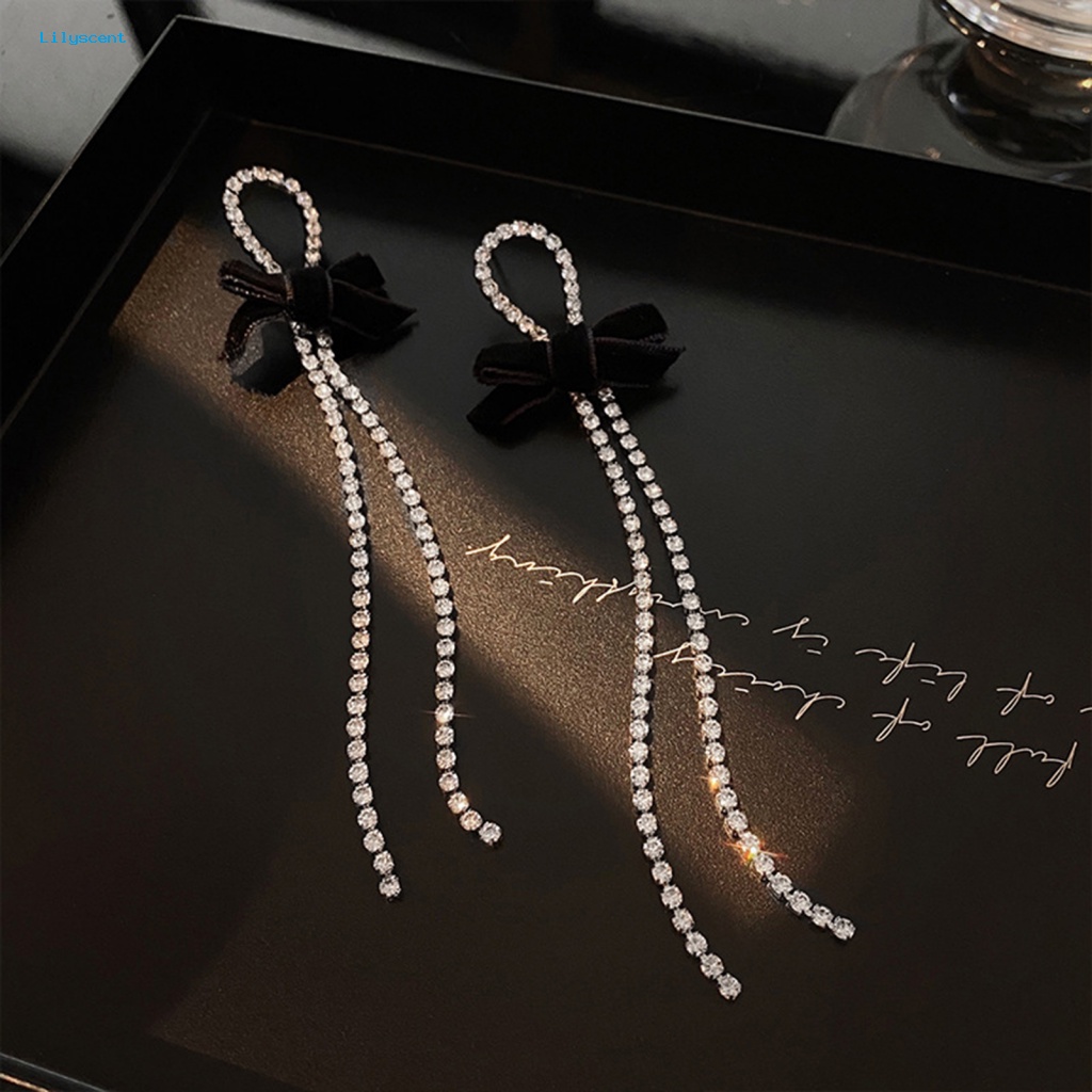 Lilyscent 1pasang Anting Wanita Tahan Korosi Untuk Gadis Mempesona Women Drop Earrings Fashion Perhiasan Hadiah Anti-Oksidasi