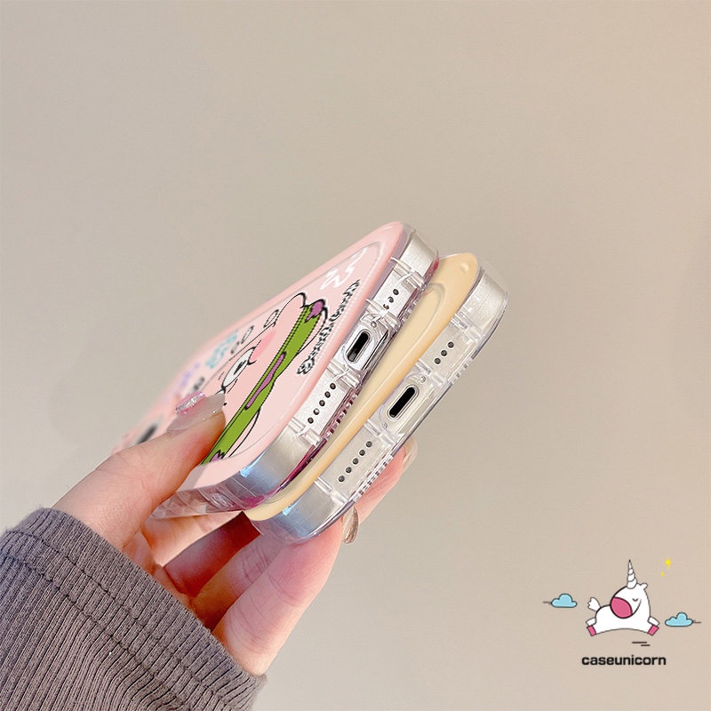 Realme C35 C12 C25 C31 C33 C25Y C11 C25s 9i 58pro 8 9 Pro+9 C15 C30 C21 C20 C21Y 7i 7 5s 5i 6i C17 C3 Kartun SpongeBob Patrick Star Ikatan Simpul Little Monster Lensa Couple Soft Case