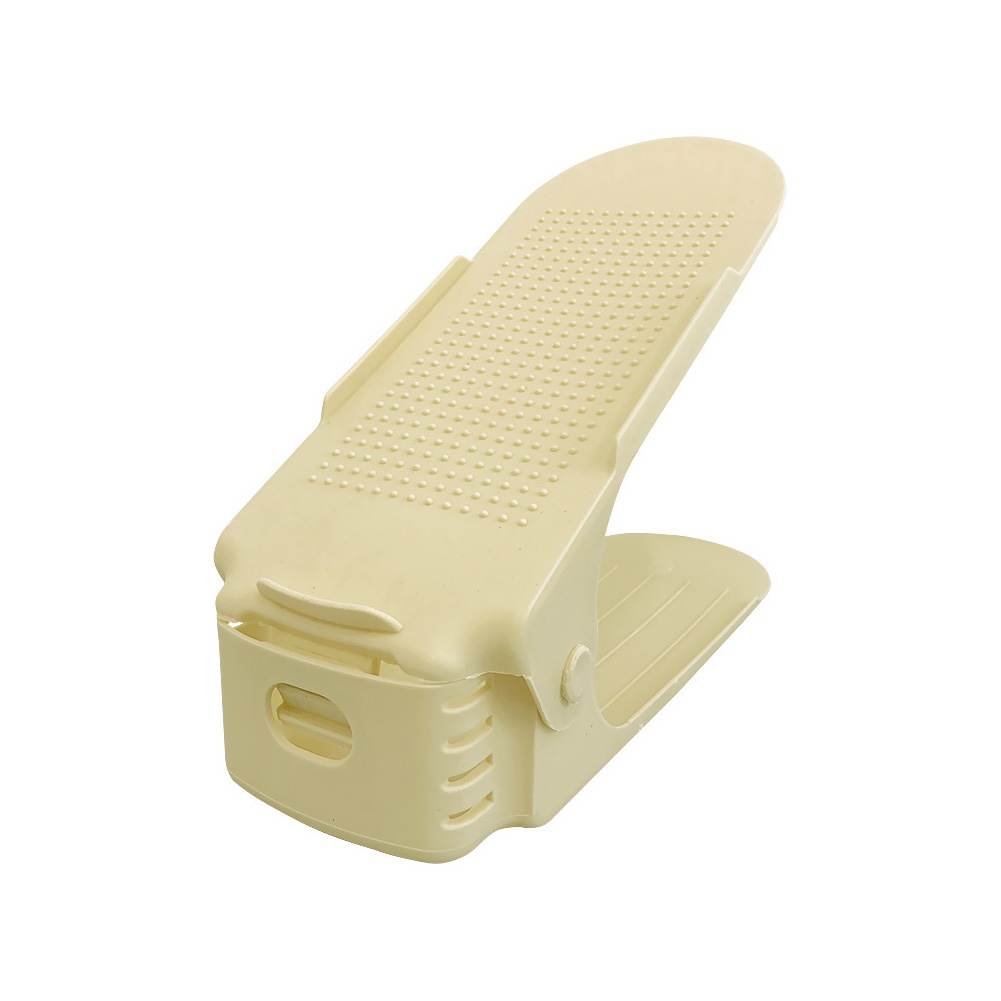 1pc Rak Penyimpanan Sepatu Hemat Ruang Adjustable|Rak Stand Sepatu Anti Slip Portable Warna Murni