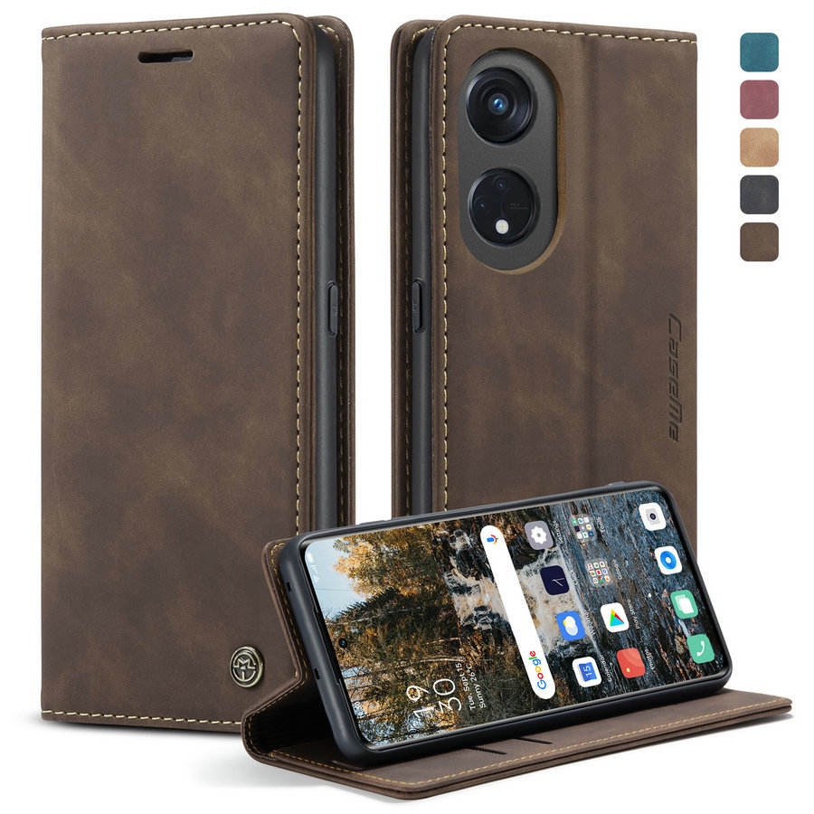 Sarung Dompet Kulit Case Mate Oppo Reno 8T 5g Flip Cover Magnetic Cover Original Caseme