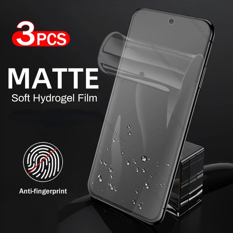 3pcs 9999D Film Hidrogel Matte Untuk Oppo Reno 9 8 7 6 5 4 3 2 Pro Plus 8T 8Z 7Z 6Z 5F 2F 10X Zoom Frosted Pelindung Layar Untuk Oppo Find X6 X5 X3 X2 Pro Bukan Kaca