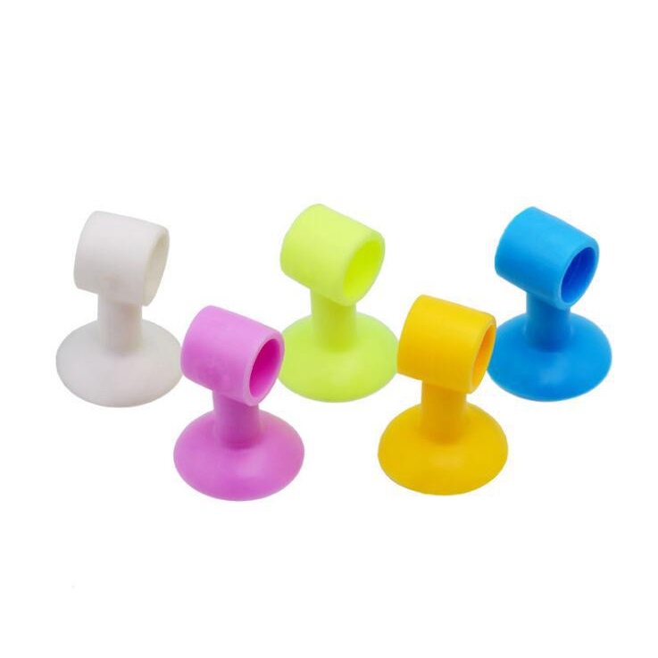 T&amp;Y Karet Silikon Cover Pengaman Pegangan Gagang Pintu Pelindung Benturan Tembok Handle Anti Lecet Banting Door Stopper Ganjalan Pintu Karet Petak Bulat Penahan Benturan Engsel Safety Lock Door Band
