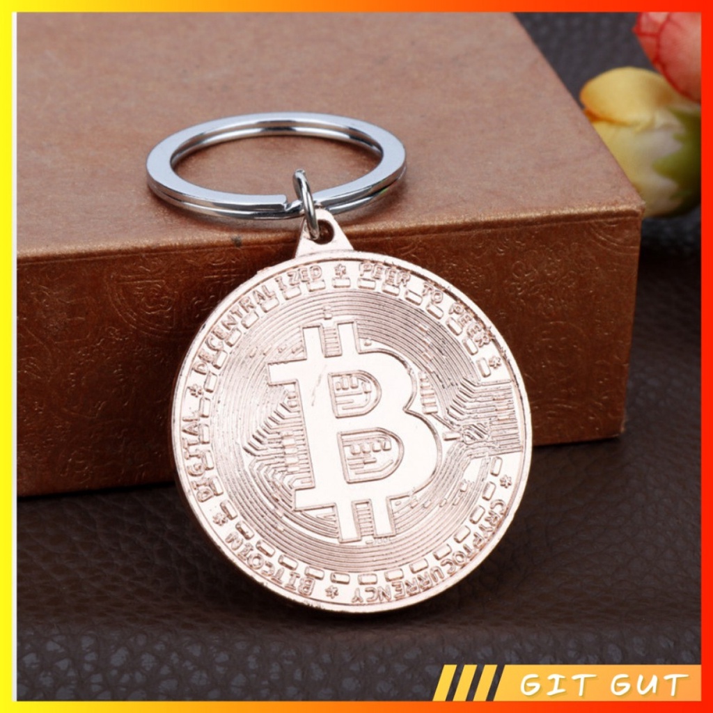 Keychain Gantungan Kunci Bitcoin BTC