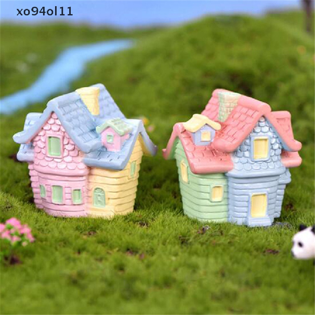 Xo Ornamen Kerajinan Rumah Miniatur Buatan Untuk Dekorasi Rumah Small House OL