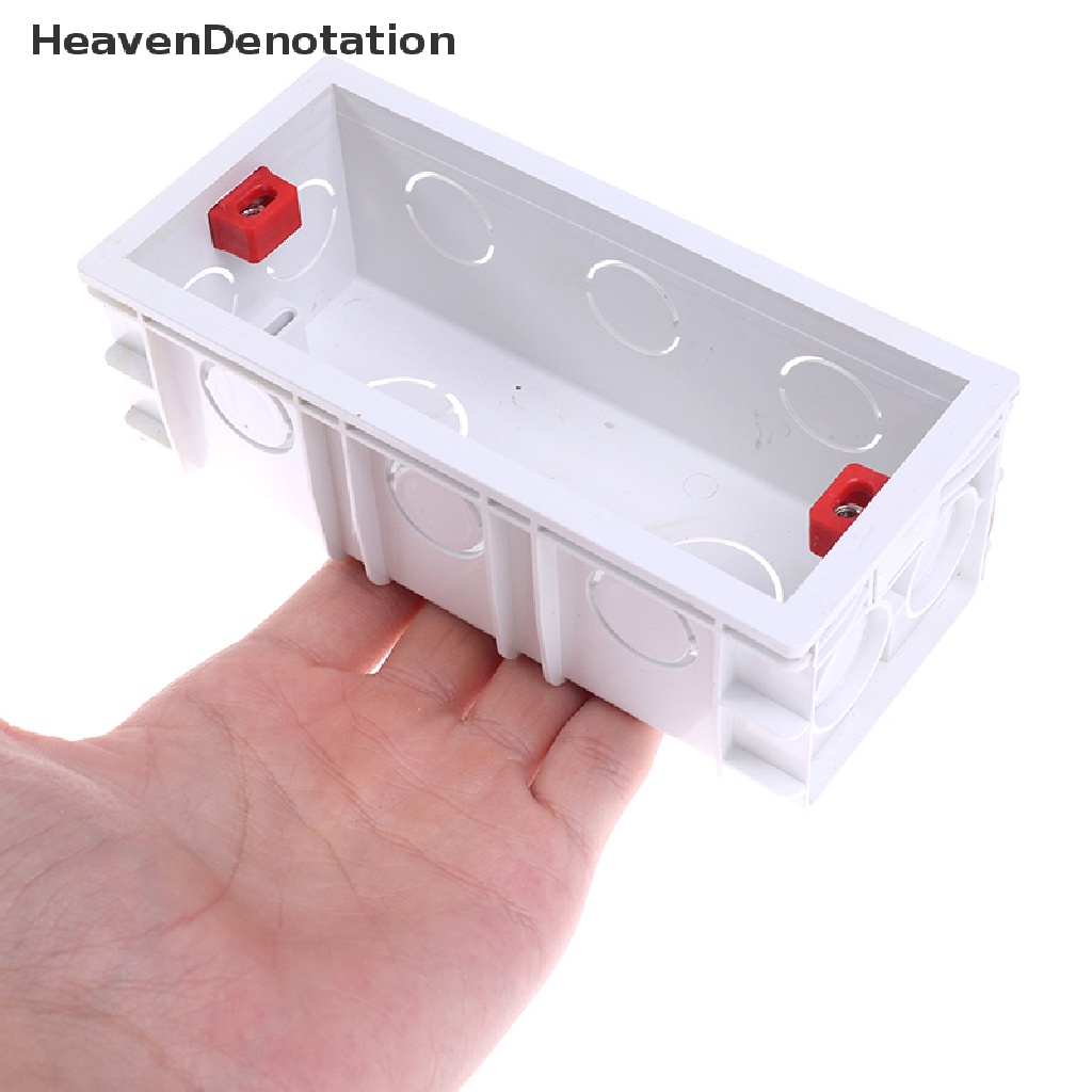 [HeavenDenotation] 118jenis Dry Lining BOX Kedalaman 47mm Wall Switch BOX Wall Socket Kaset HDV