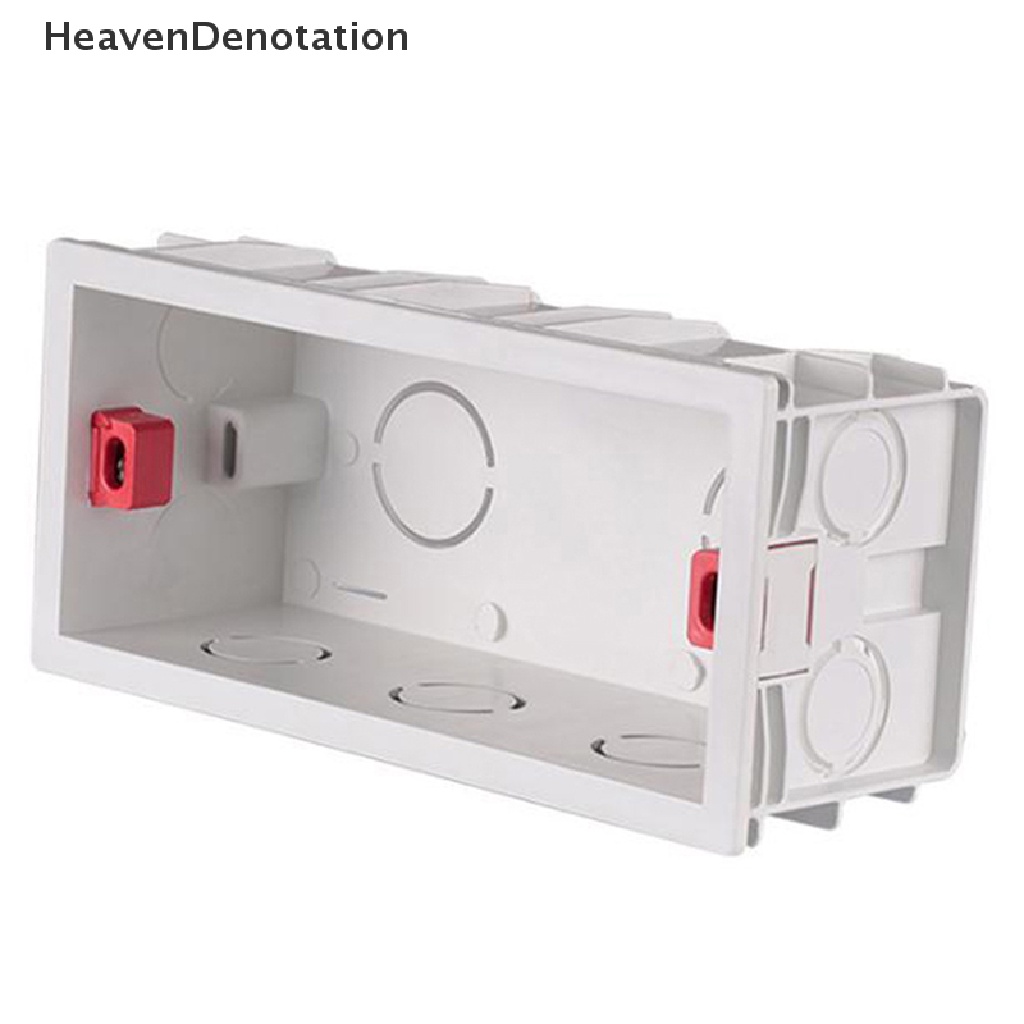 [HeavenDenotation] 118jenis Dry Lining BOX Kedalaman 47mm Wall Switch BOX Wall Socket Kaset HDV