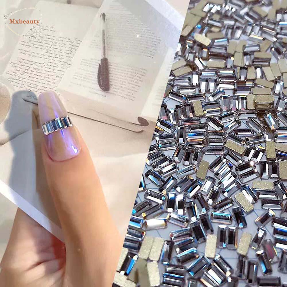 Mxbeauty Hiasan Nail Art Kuku Mini Permata DIY Manicure