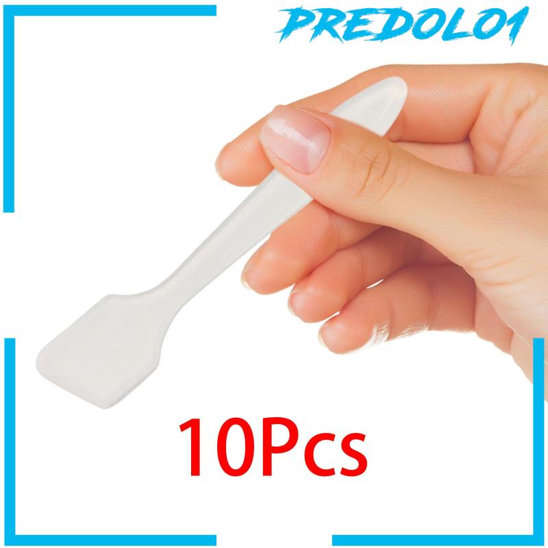 [Predolo1] 10pcs Spatula Silikon Alat Masak Dapur Rumah Alat Kue Cream Scraper
