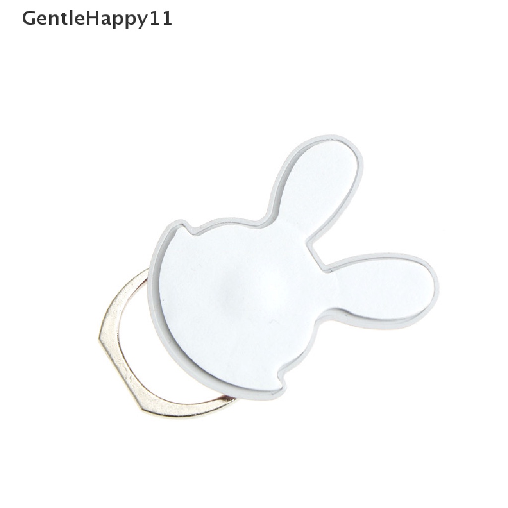 Gentlehappy Desain Kelinci phone holders 360derajat Cincin Jari Handphone stand holder universal id