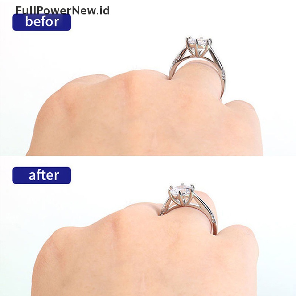 Power 2Pcs Invisible Pengencang Pengecil Ukuran Cincin Mengubah Ukuran Adjuster Jewellery Tools ID
