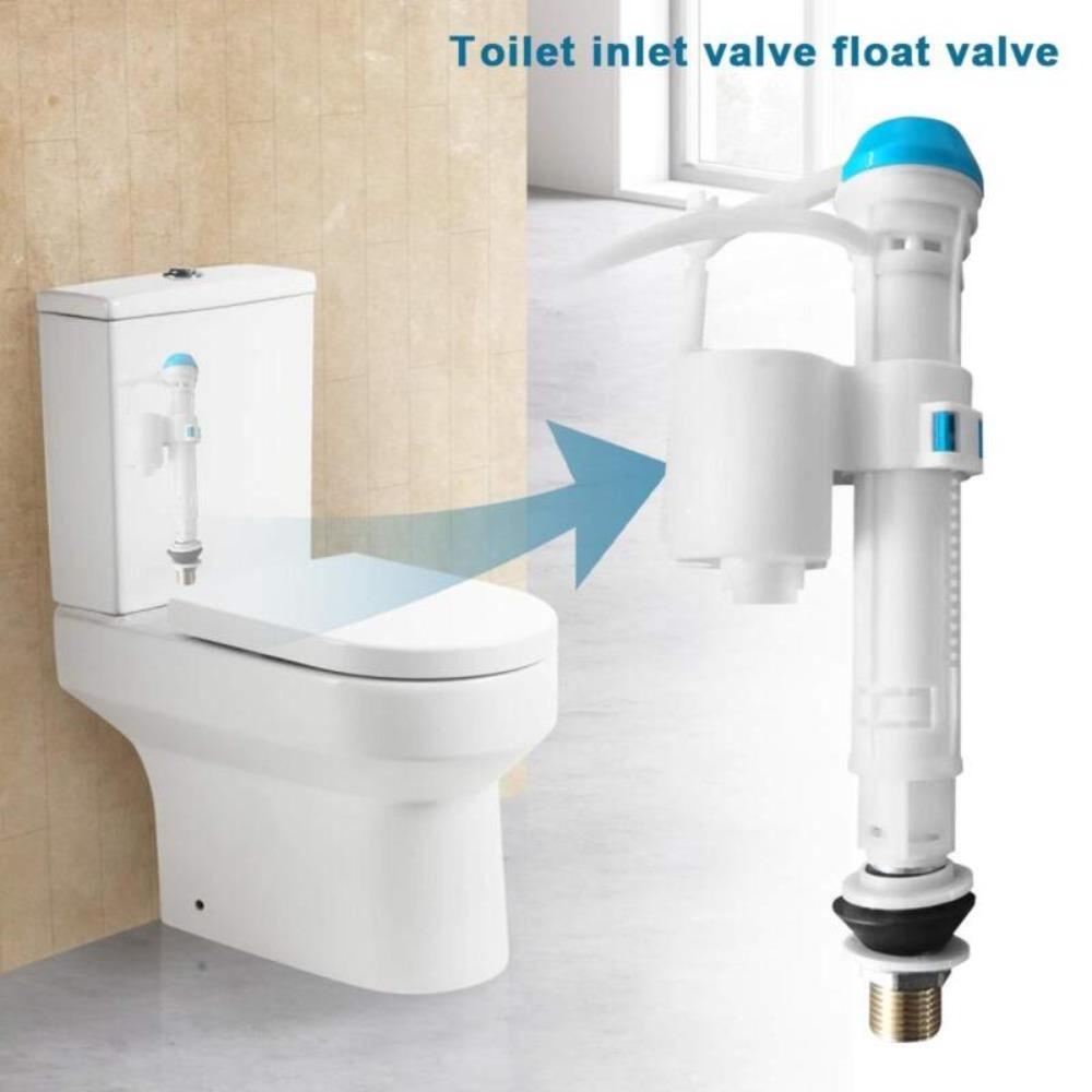 Populer Toilet Cistern Isi Katup Toilet Dual Flush Aksesori Kamar Mandi Bottom Inlet Adjustable Water Level