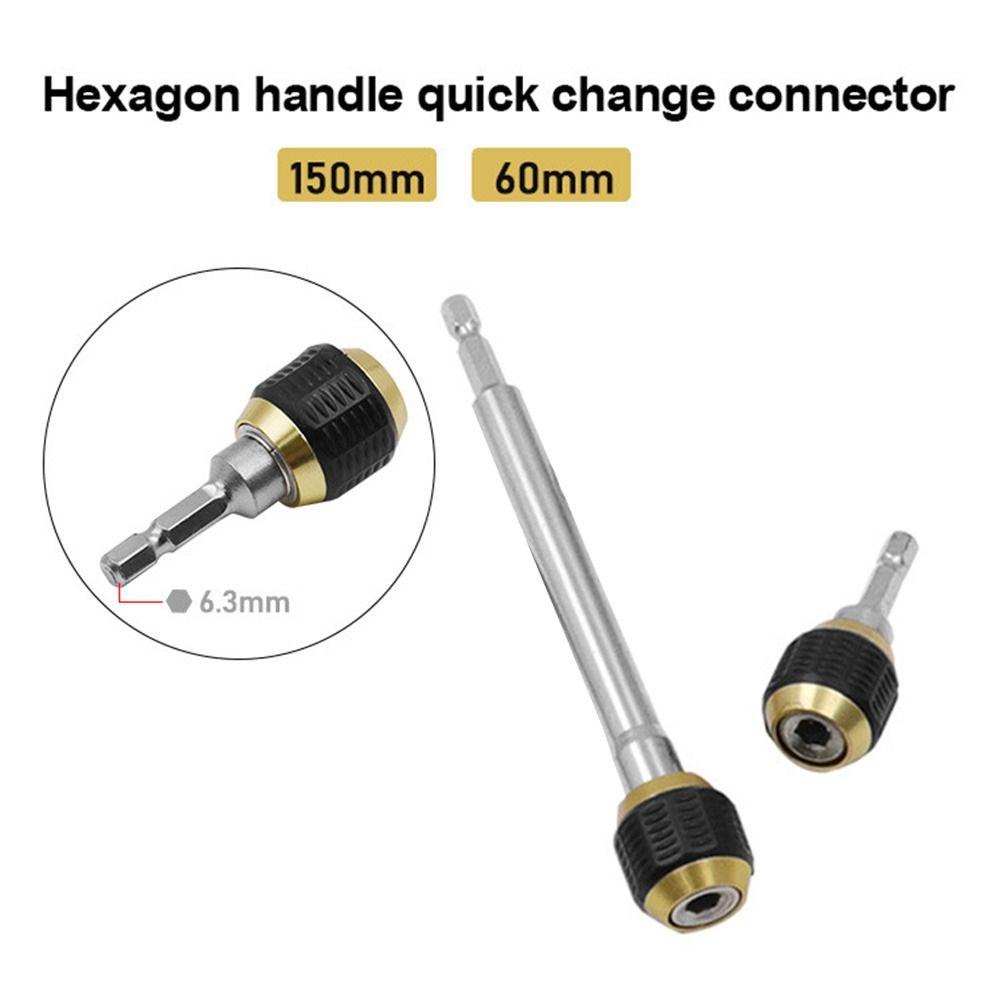 Populer Mata Bor Nyaman Hexagonal Handle Adapter Bor Quick-release