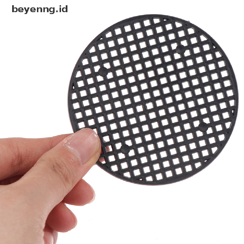 Beyen 50Pcs Pot Bunga Lubang Mesh Pad Bottom Grid Mencegah Kerontokan Tanah Bernapas Paking ID