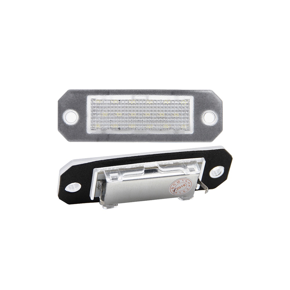 2pcs Lampu Plat Nomor LED Putih Belakang OEM 7H0827740 12v Untuk VW Transporter T5 2003-2015 T6 Untuk Caddy 2004-2017