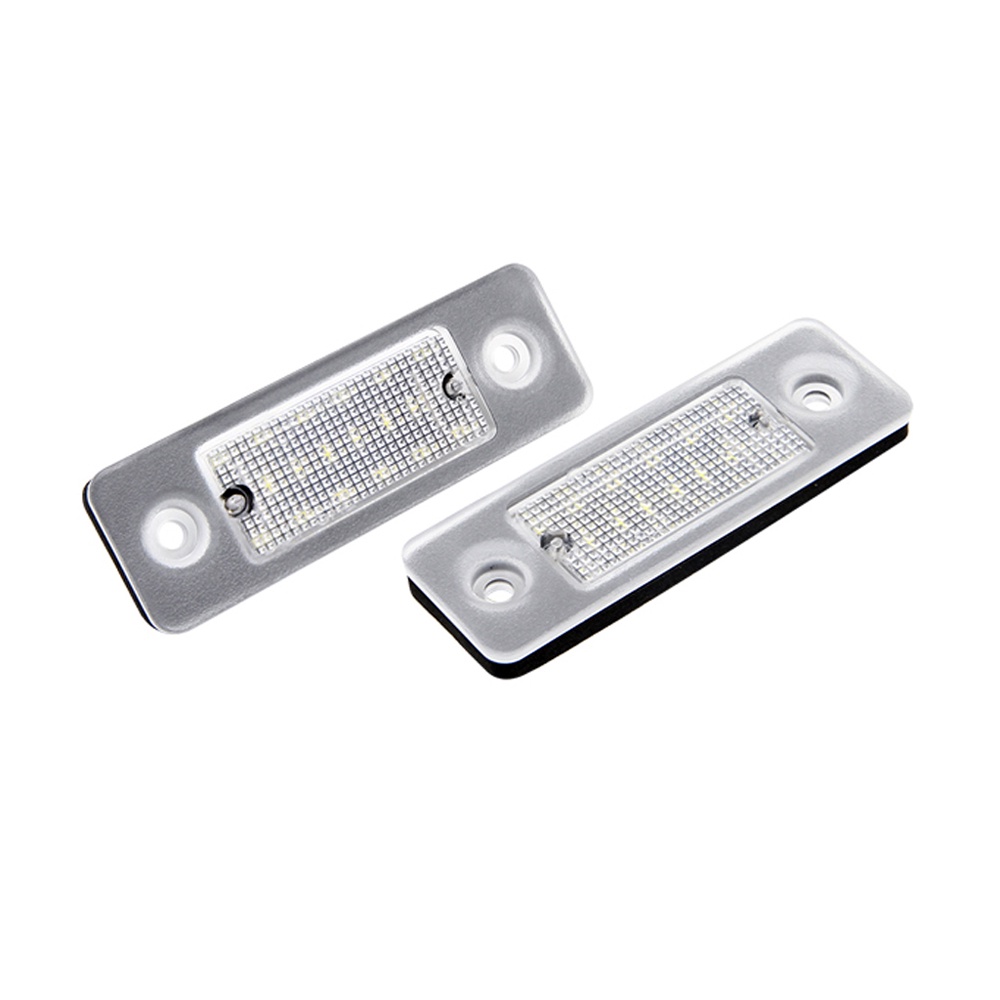 2pcs Untuk Volvo C30 2008 2009 2010 2011 2012 2013 Kecerahan Tinggi Lampu Plat Nomor LED Putih