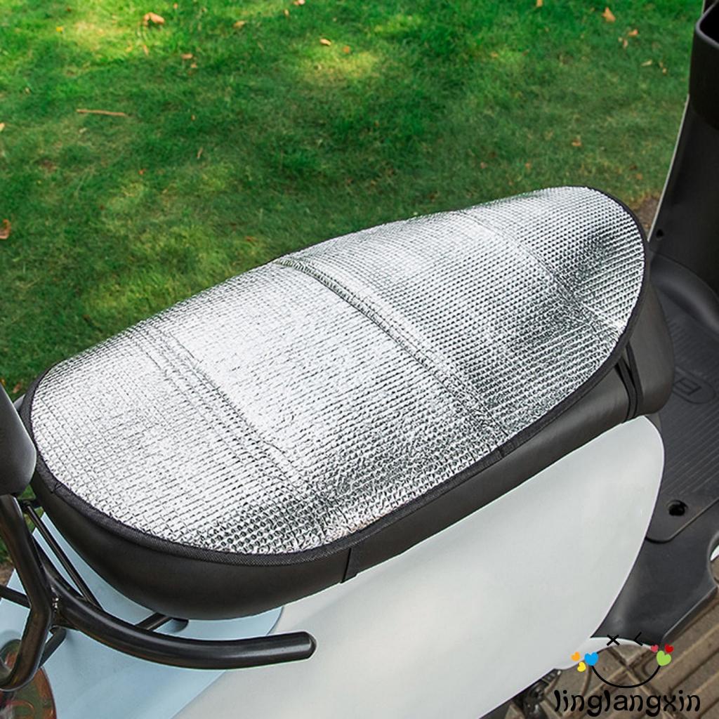 Llx-sarung Kursi Motor Listrik, Pelindung Sinar Matahari Thermal Insulation Waterproof Universal Summer Mat