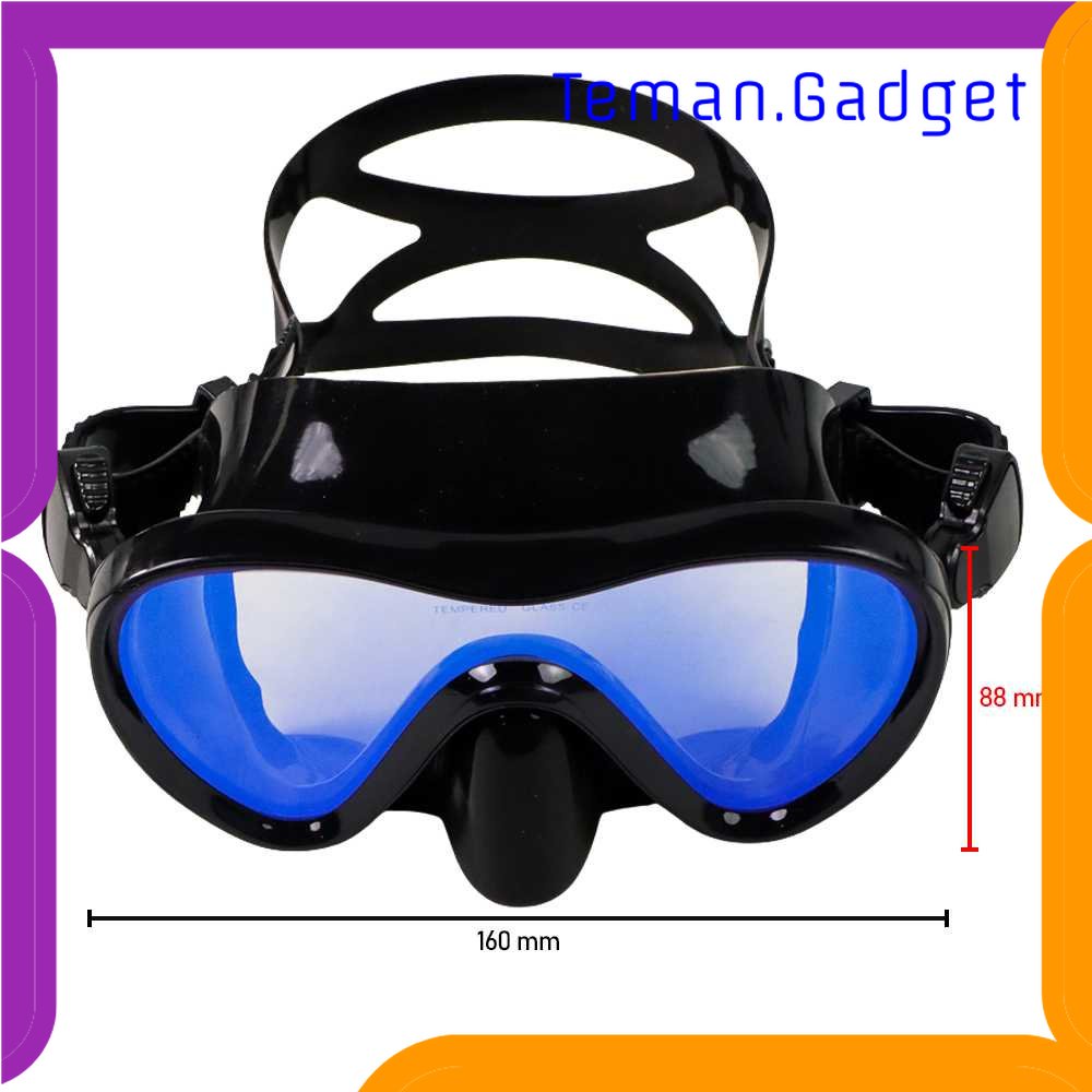 TG - OLR QYQ Kacamata Selam Scuba Diving Mask Snorkeling Goggles - 198