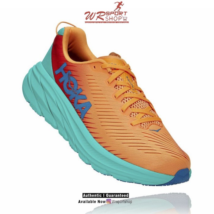 Hoka One One Rincon 3 Mens Running - Blazing Orange / Fiesta ORIGINAL