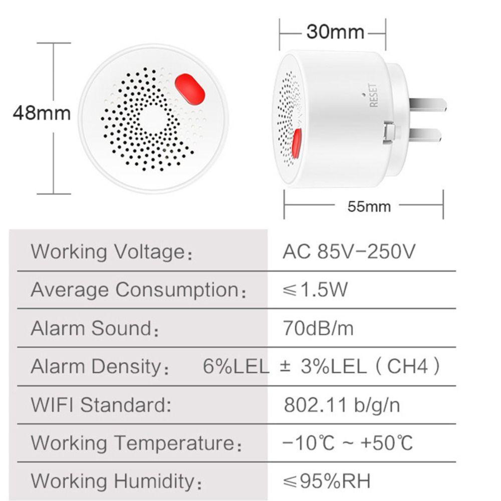 Populer Sensor Gas Alam Detektor Rumah Tangga Pintar Stabilitas Tinggi