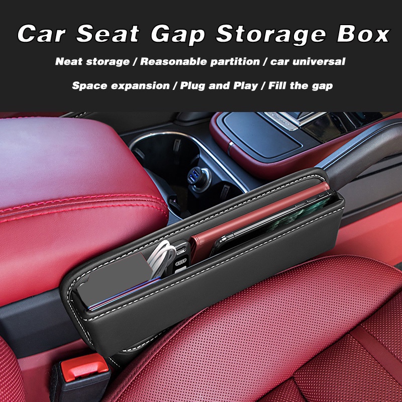 Car Storage Box Kotak Penyimpanan Jok Mobil Portable Car Interior Storage Box Tempat Penyimpanan Kursi