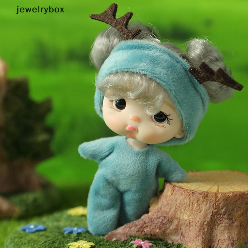 [jewelrybox] 11cm Kawaii Pocket Doll Ob11 Boneka Dengan Baju1Per12Anak Figure Mainan Action Butik