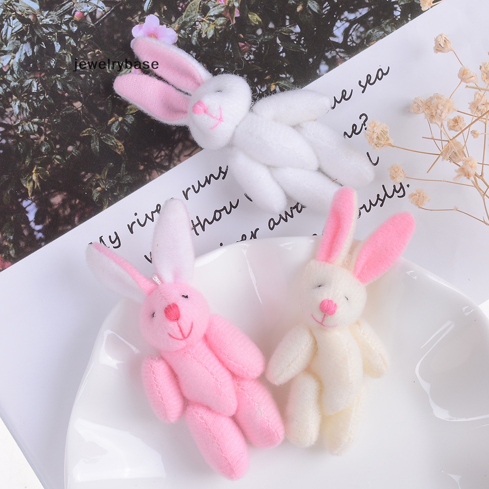 [jewelrybase] Mini 6 cm Kelinci Lucu Boneka Boneka Mainan Bayi Untuk Anak-Anak candy box Hadiah Mainan Butik