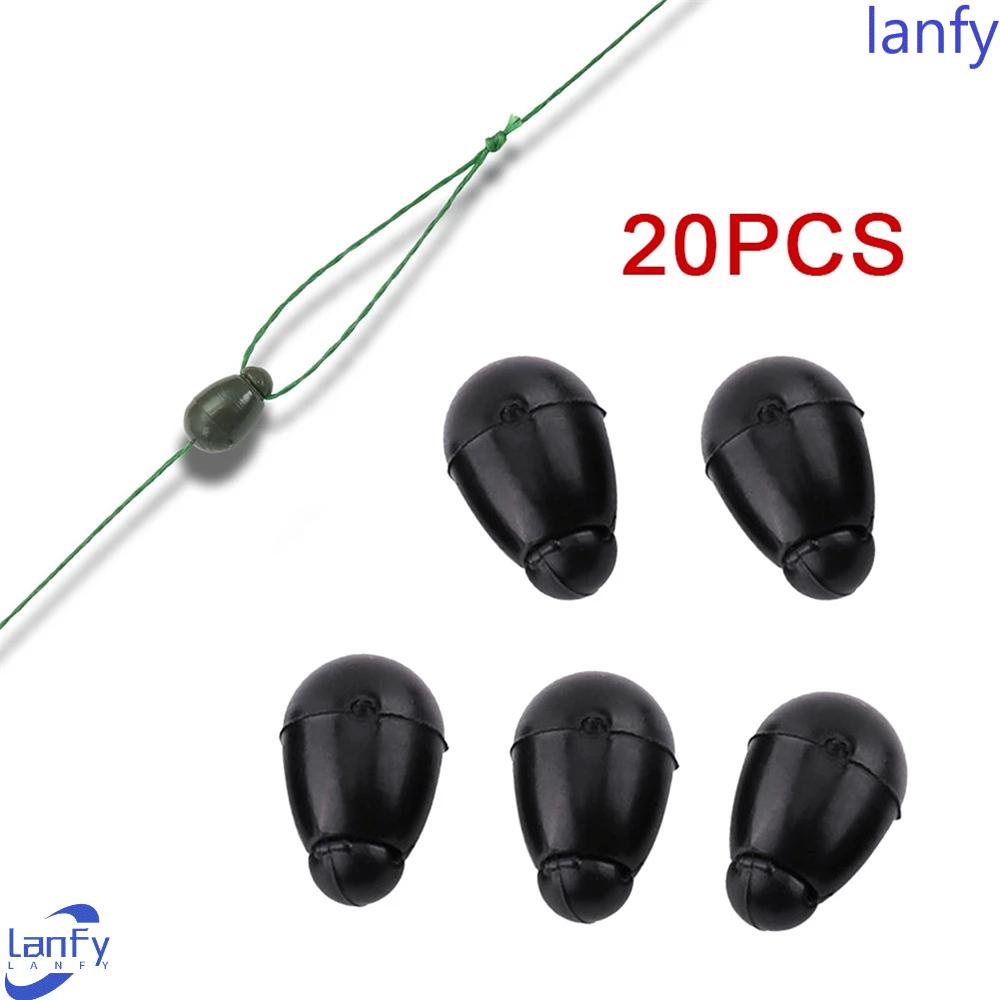 Lanfy Terminal Tackle 20 Pcs Manik-Manik Pesca Iscas Aksesoris Fish Tackles Outdoor Memancing Alat