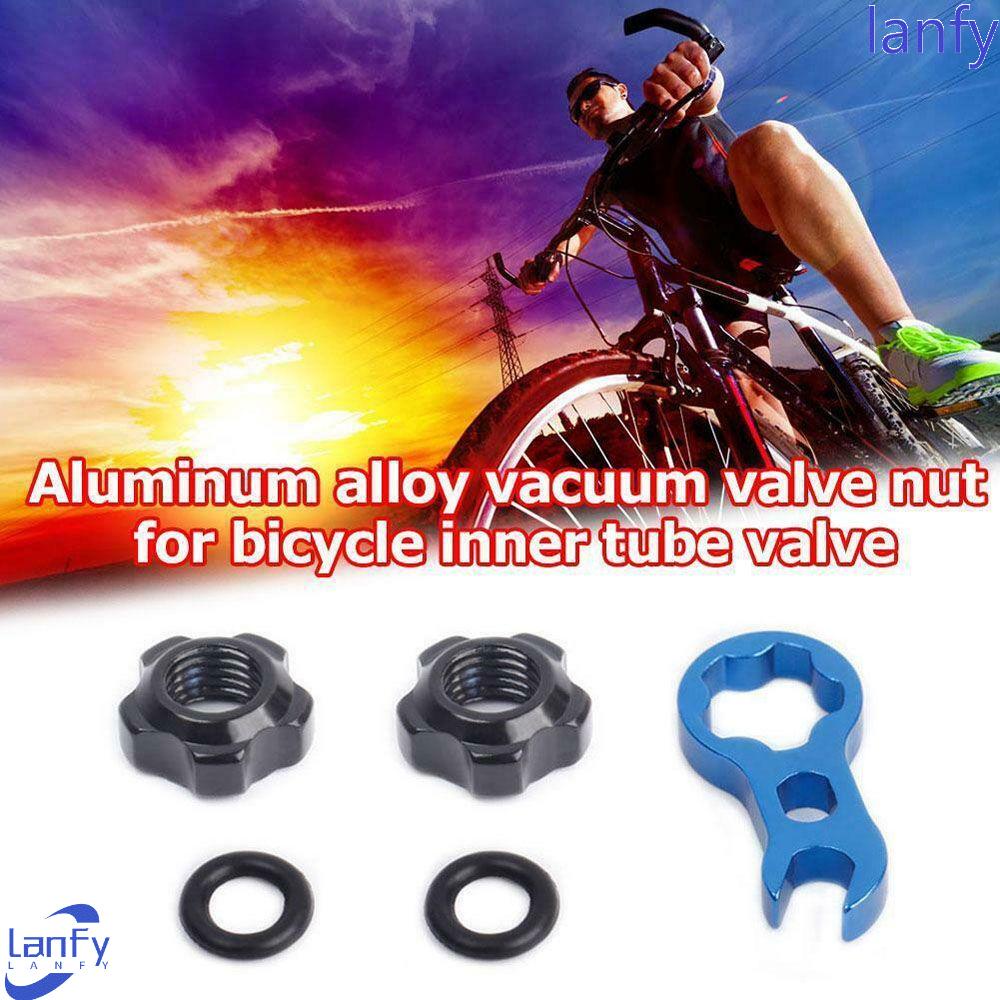 Lanfy Valve Core Remover MTB Multifungsi Nut Washer American French Valve Aluminium alloy Gas Valves Tools