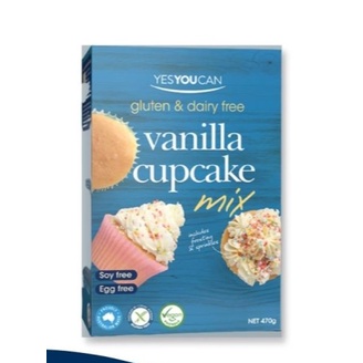 

YesYouCan Gluten Free Vanilla Cupcake