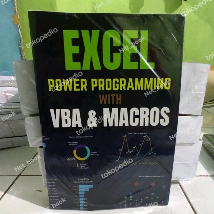 Buku EXCEL POWER PROGRAMMING WITH VBA & MACROS