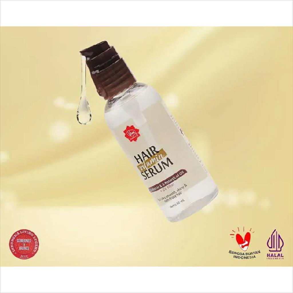 Viva Hair Vitamin Serum with UV Filter, VIT A, E &amp; F, Argan Oil, Avocado Oil &amp; Almond Oil 60 ml