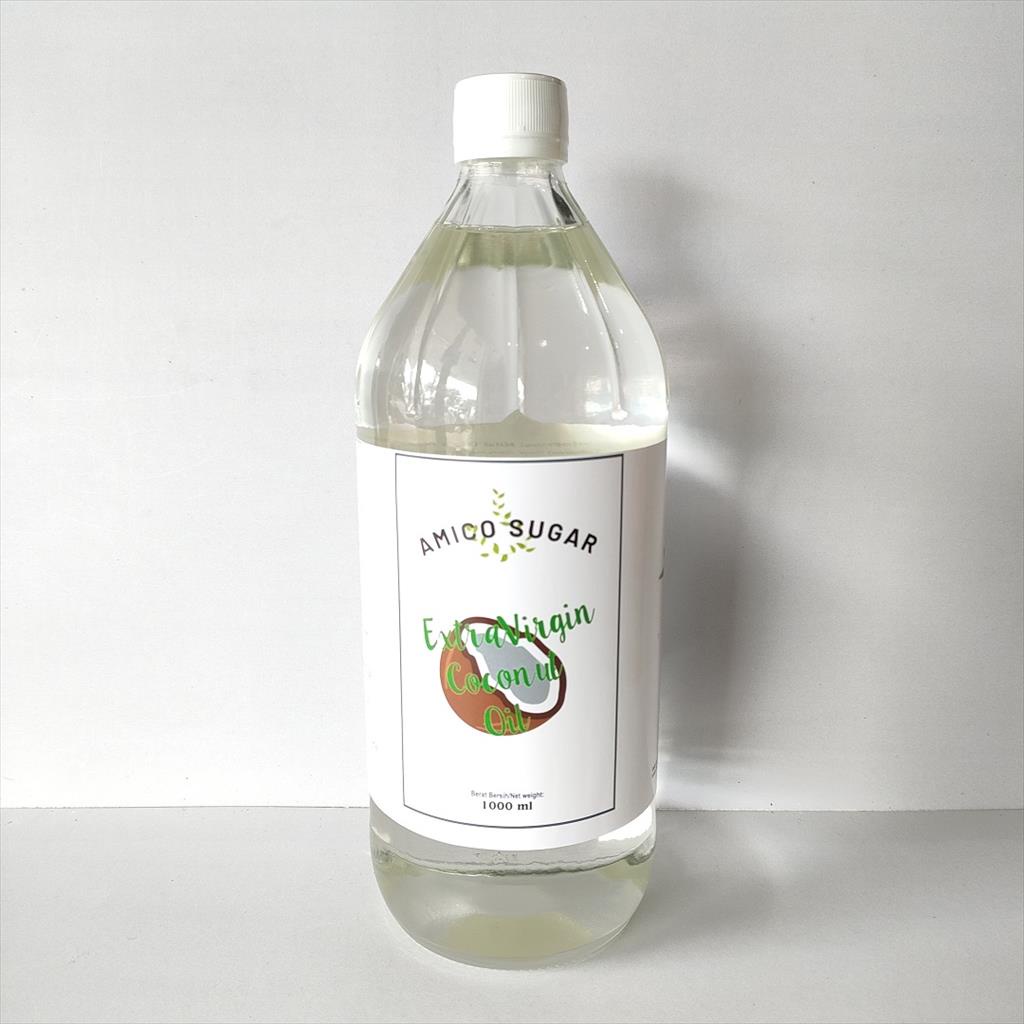 

Extra Virgin Coconut Oil VCO Minyak Kelapa 1 L - Amico ( Ex Java Blossom )