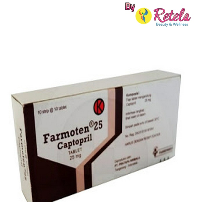 FARMOTEN 25MG 1 STRIP 10 TABLET